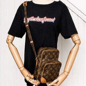 LOUIS VUITTON Amazon Monogram Crossbody Messenger Shoulder Bag & LV DUST BAG*